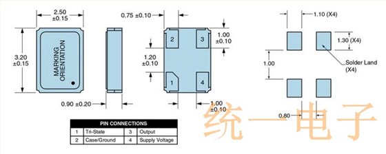 日蚀公司eb19e2系列的多电压时钟振荡器