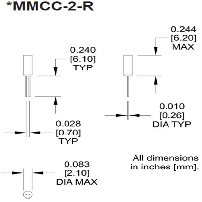 MtronPTI晶振,石英晶振,MMCC-2晶振