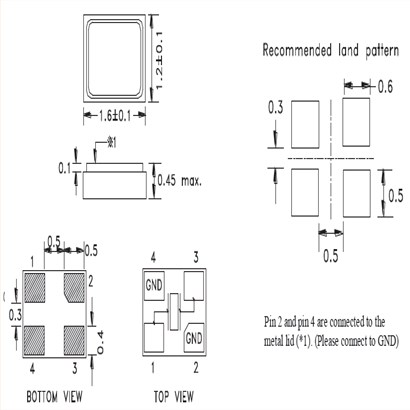 ABM12W-32.0000MHZ-6-D1X-T3,1612无源晶振,Abracon晶振
