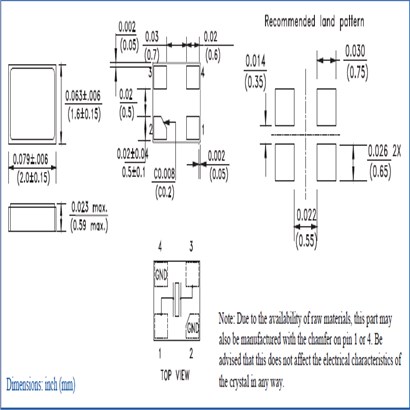 ABM11-32.000MHZ-B7G-T 通信设备 ABM11 2016mm 32MHZ