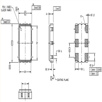 Skyworks差分振荡器,591BC156M250DGR,Si591红外探测器晶振