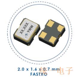 FASTXO泰艺超小型的Any Frequency SMD石英晶体振荡器