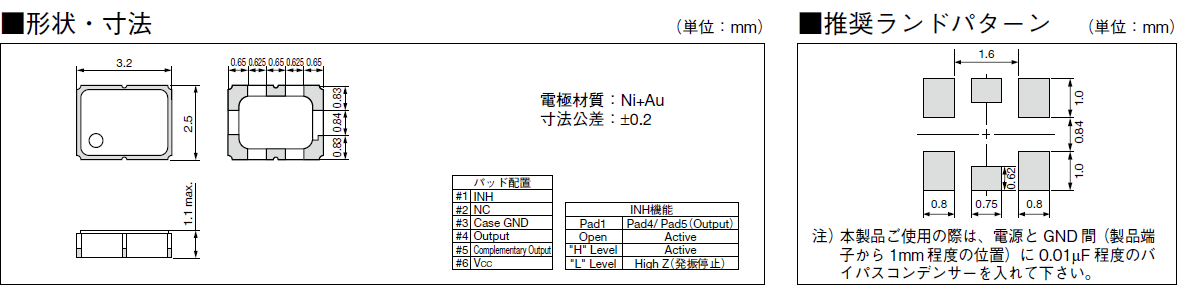 贴片晶振,有源晶振,KC3225LH2晶振