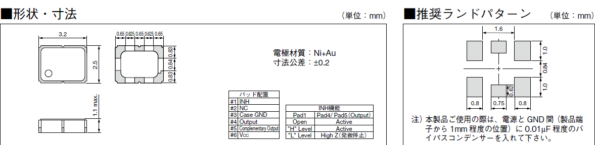 SMD晶振,KC3225LP2晶振,有源晶振