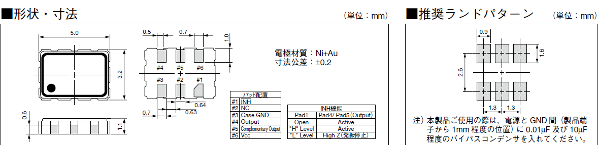 低抖动晶振,智能手机晶振,KC5032PH2晶振