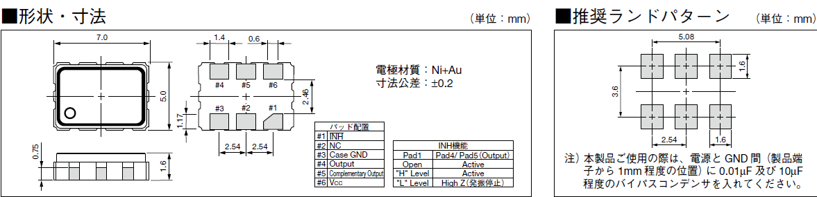 有源晶振,低消耗晶振,KC7050PP2晶振