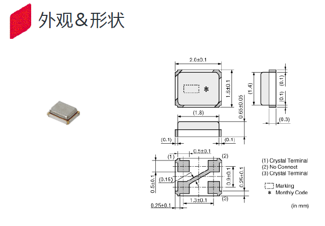 XRCGB24M000F0Z00R0晶振,陶瓷面晶振,贴片晶振