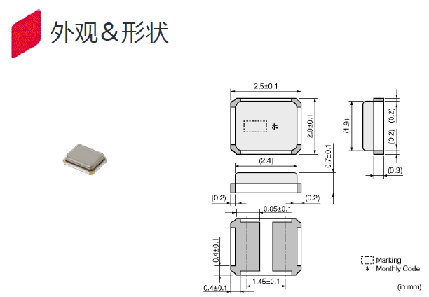 石英晶振,陶瓷面晶振,XRCHA24M000F0A01R0晶振