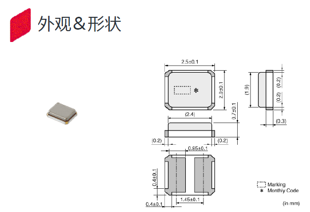 石英晶振,陶瓷面晶振,XRCHA24M000F0A01R0晶振