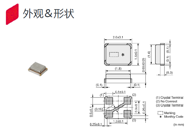 陶瓷面晶振,表面贴片晶振,XRCGB25M000F2P00R0晶振