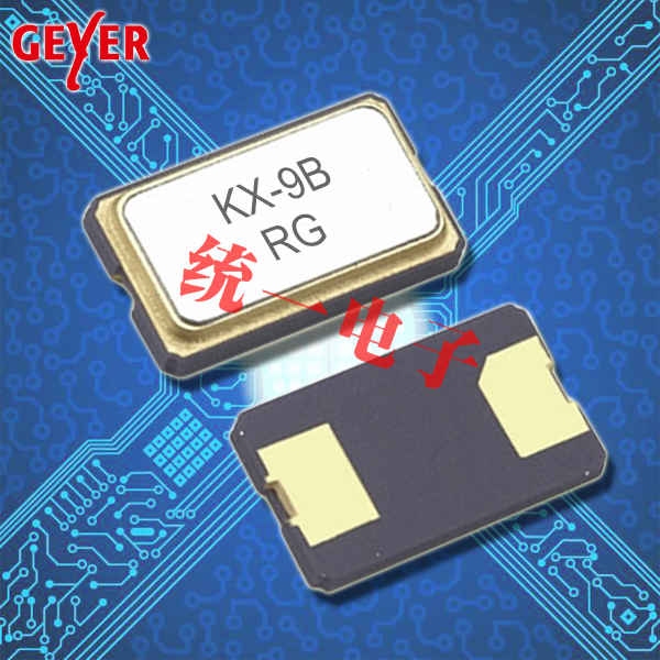 Geyer物联网晶振,12.89495,KX-9B小体积晶振,6G蓝牙模块晶振