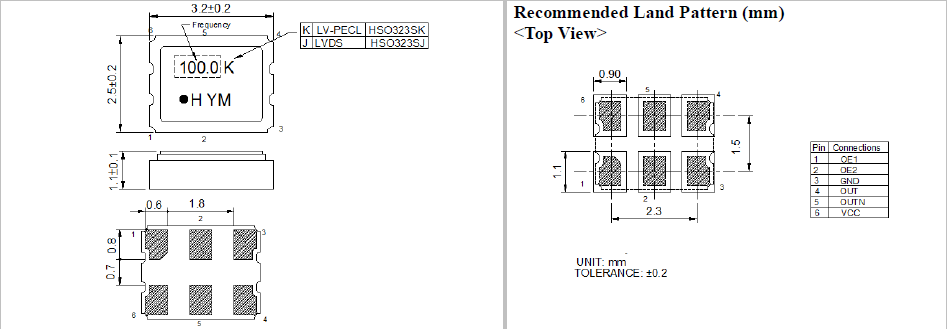 HSO323SK 3225 OSC