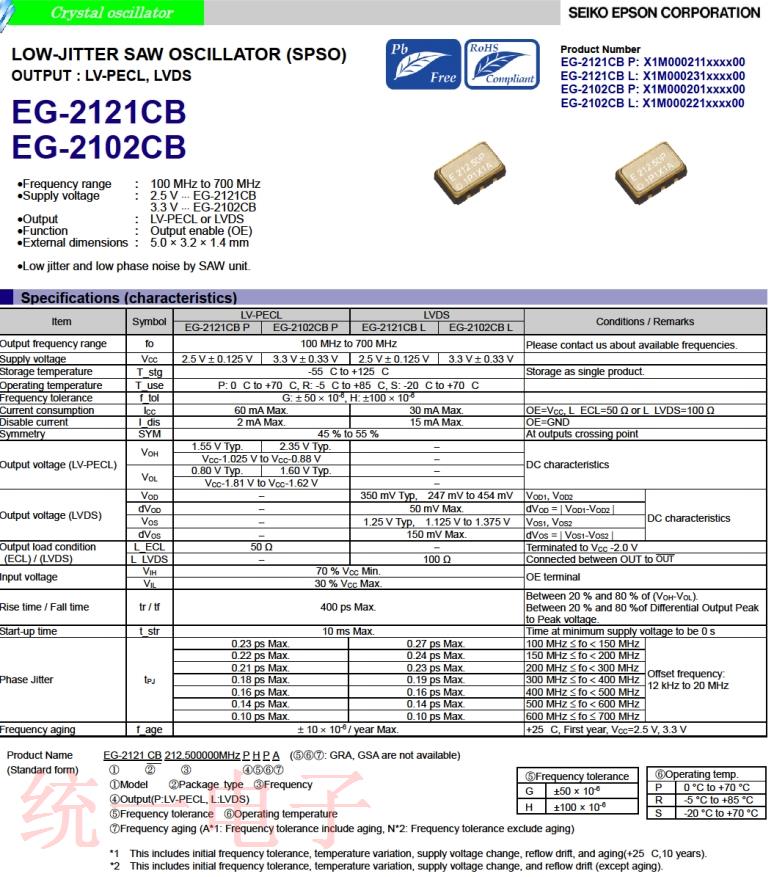 EG-2121CB，EG-2102CB,5032 1