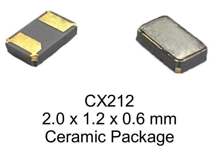 Cardinal实时时钟晶振,CX212Z-A2C590-32.768D12.5,手表晶体